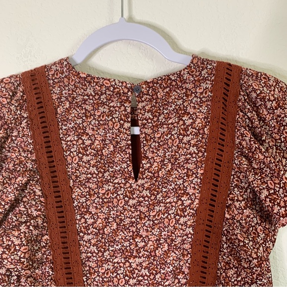 Madewell Madewell Flutter-Sleeve Mini Dress in Cottage Garden XXS - Picture 10 of 10